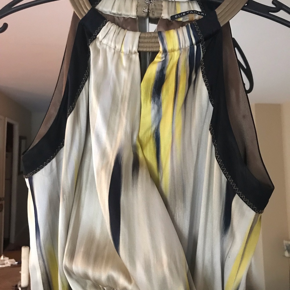 Elie Tahari Silk Knee Length Dress